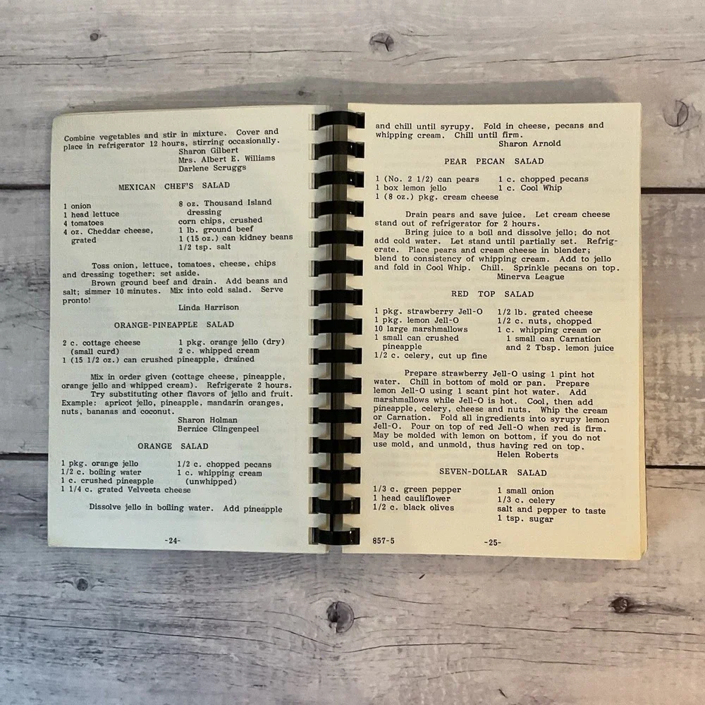 Country Cookbook Church Of The Nazarene‎ Woodward Oklahoma 1984 Recipes